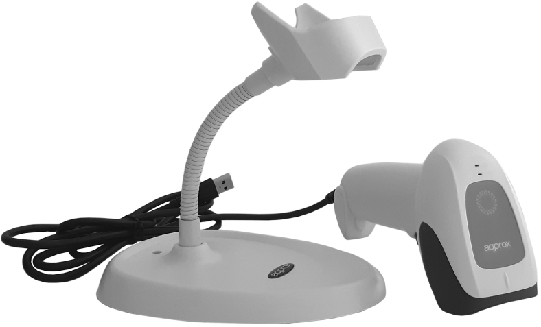 Leitor de Código de Barras 1D Approx appLS11ASWH/ USB - Imagem 4