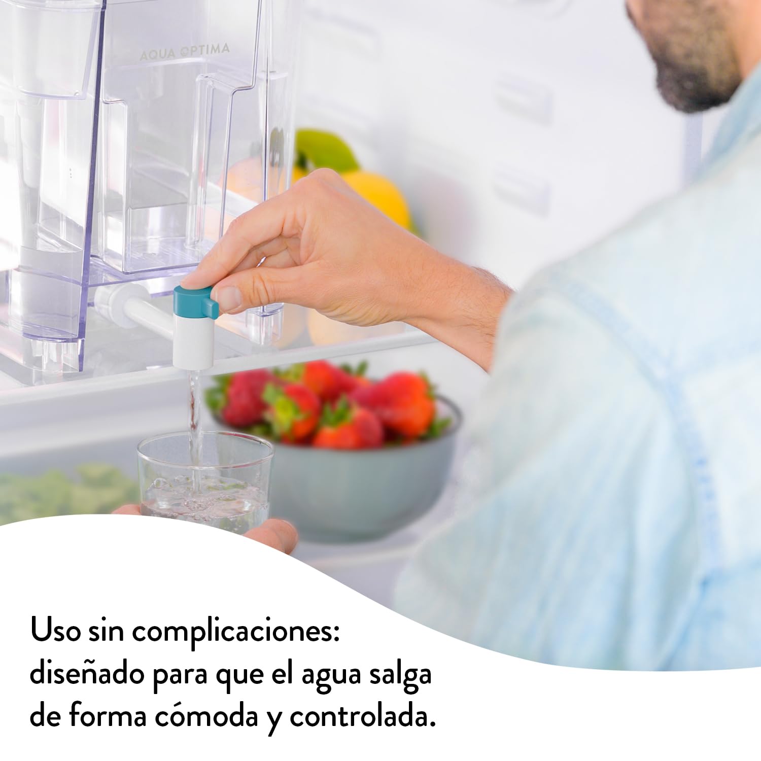 Depósito de Água Filtrada Aqua Optima WD1000/ 8.2L/ Inclui 2 Filtros - Imagem 6