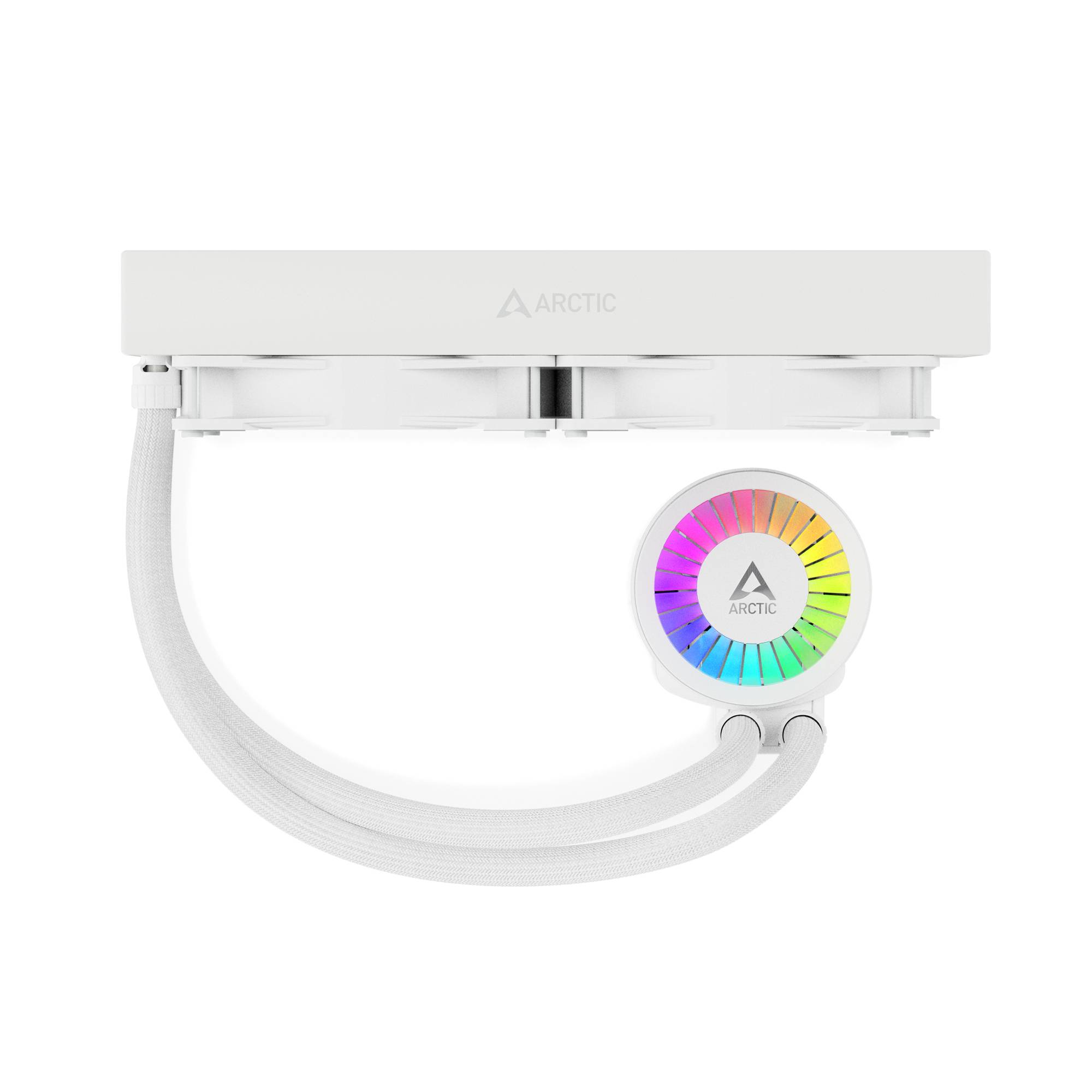 Sistema de Refrigeração Líquida Arctic Liquid Freezer III 280 A-RGB/ Branco - Imagem 4