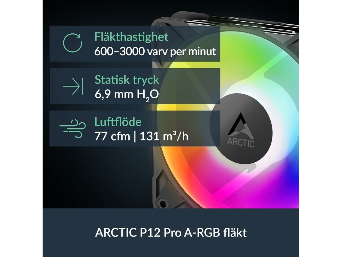 Sistema de Refrigeração Líquida Arctic Liquid Freezer III Pro 240 A-RGB/ Preto - Imagem 7