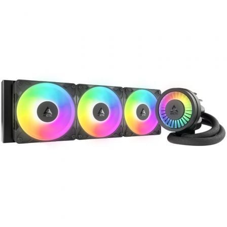 Sistema de Refrigeração Líquida ARCTIC Liquid Freezer III Pro 360 A-RGB 360mm Ventiladores P12 Pro Preto