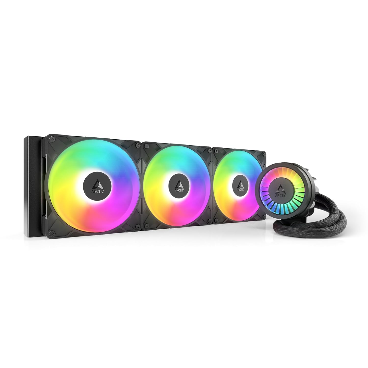 Sistema de Refrigeração Líquida Arctic Liquid Freezer III Pro 420 A-RGB/ Preto