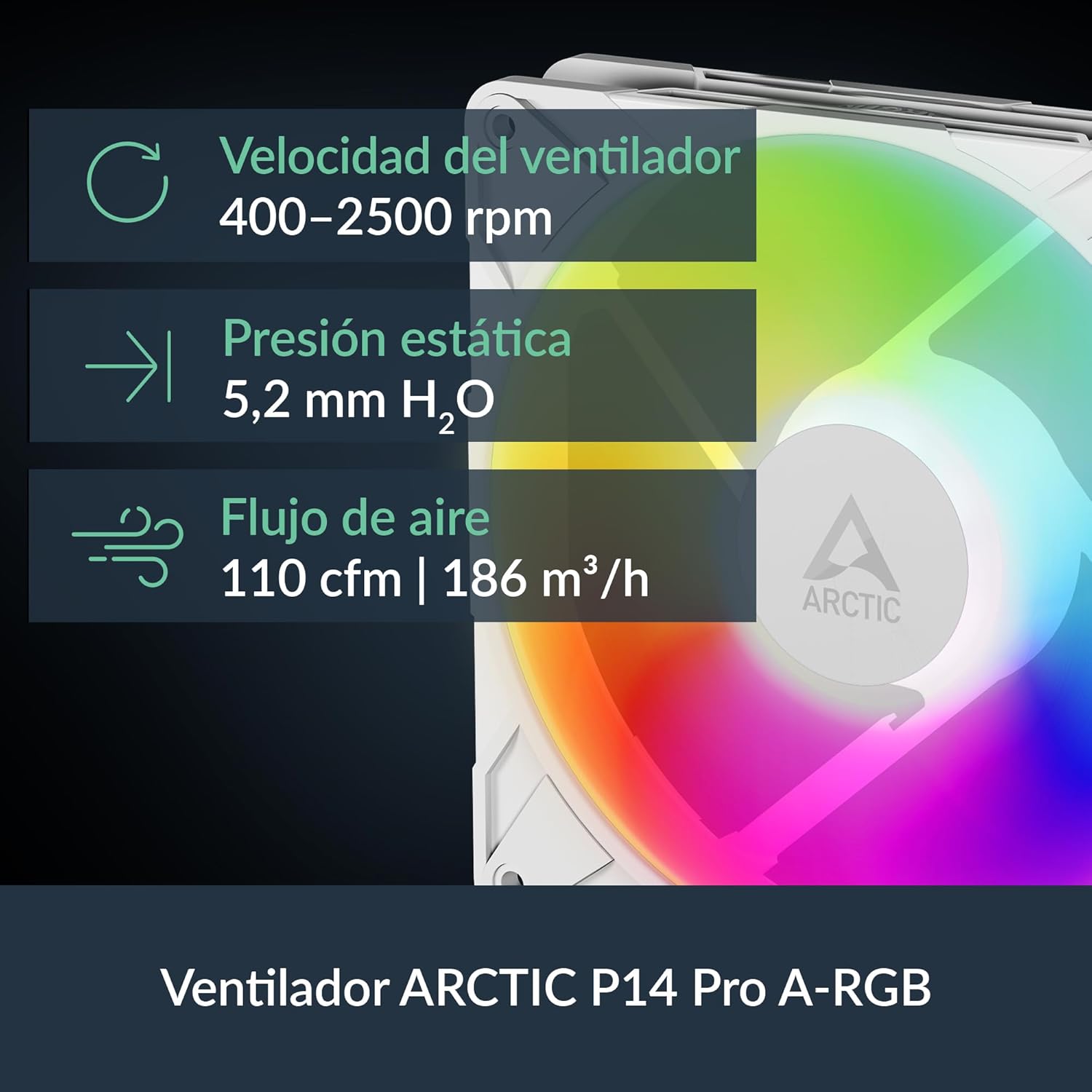 Sistema de Refrigeração Líquida Arctic Liquid Freezer III Pro 280 A-RGB/ Branco - Imagem 3