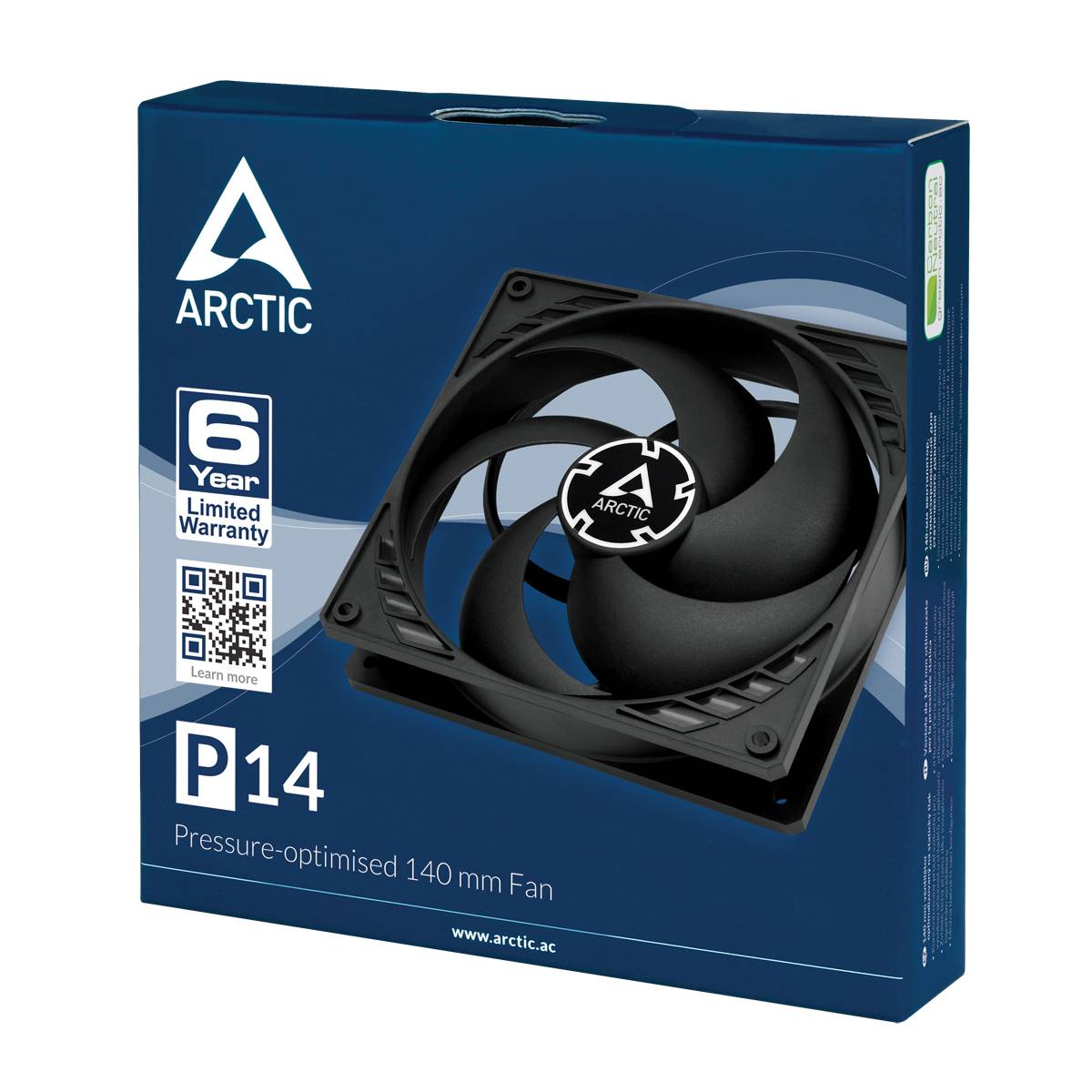 Ventilador Arctic P14/ 14cm/ Preto - Imagem 5