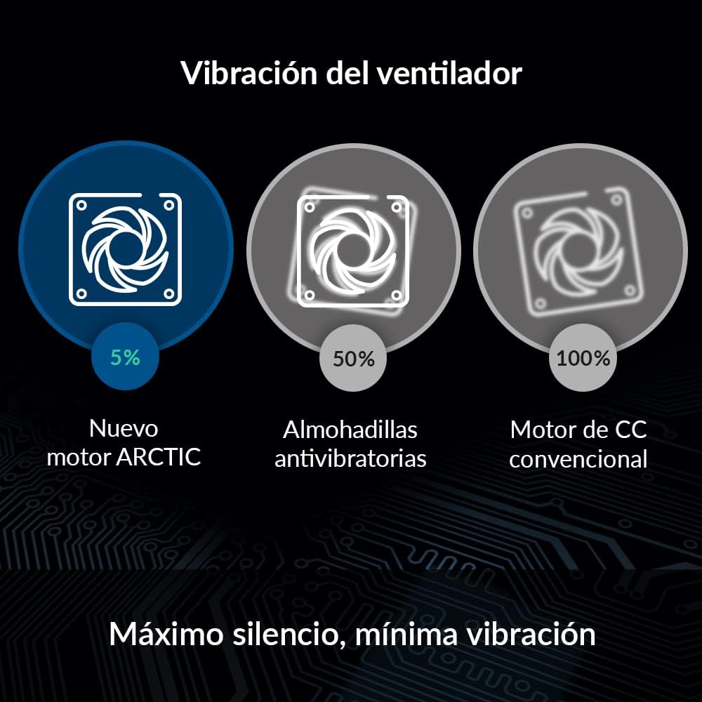 Ventilador Arctic P14 Slim PWM PST/ 14cm/ Preto - Imagem 4