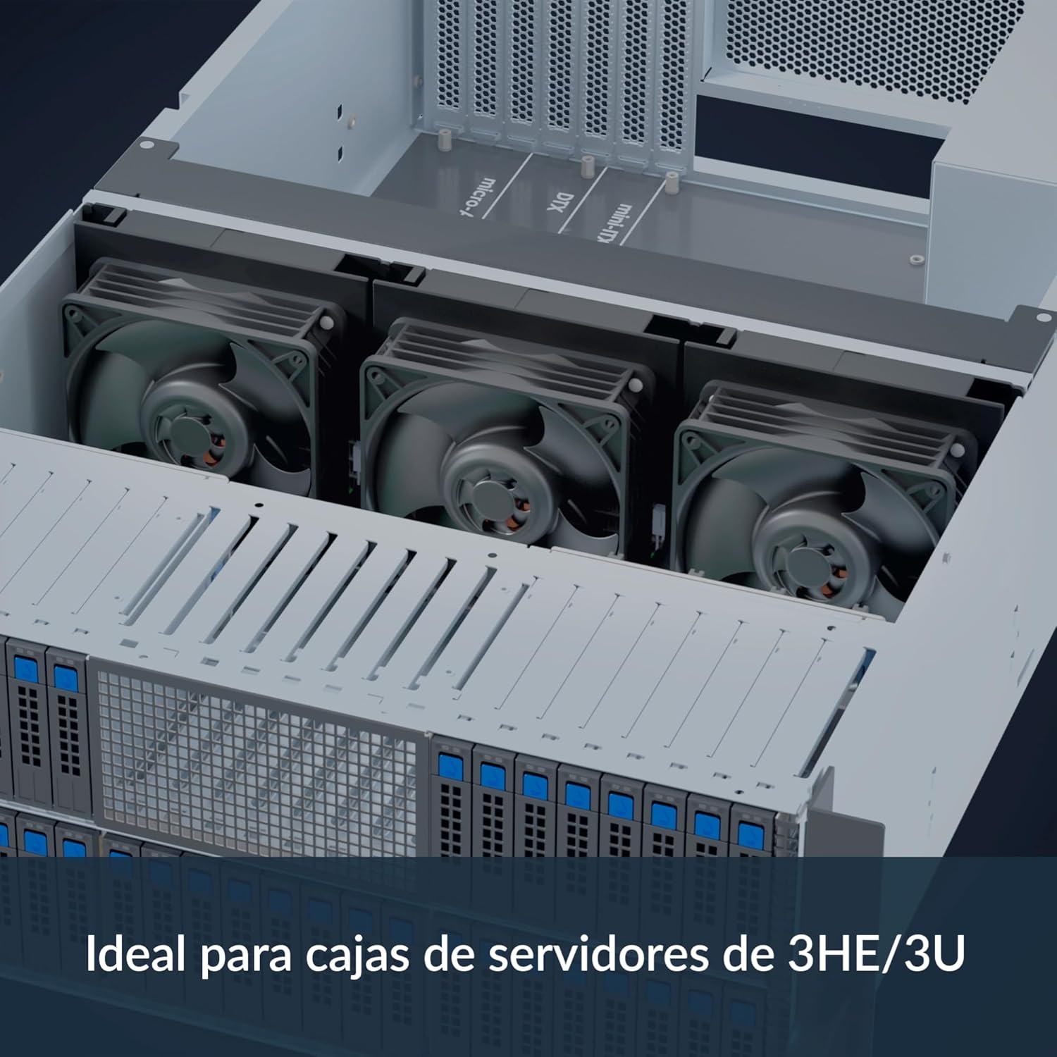 Pack de 3 Ventoinhas Arctic S12038-4K/ 12cm - Imagem 5