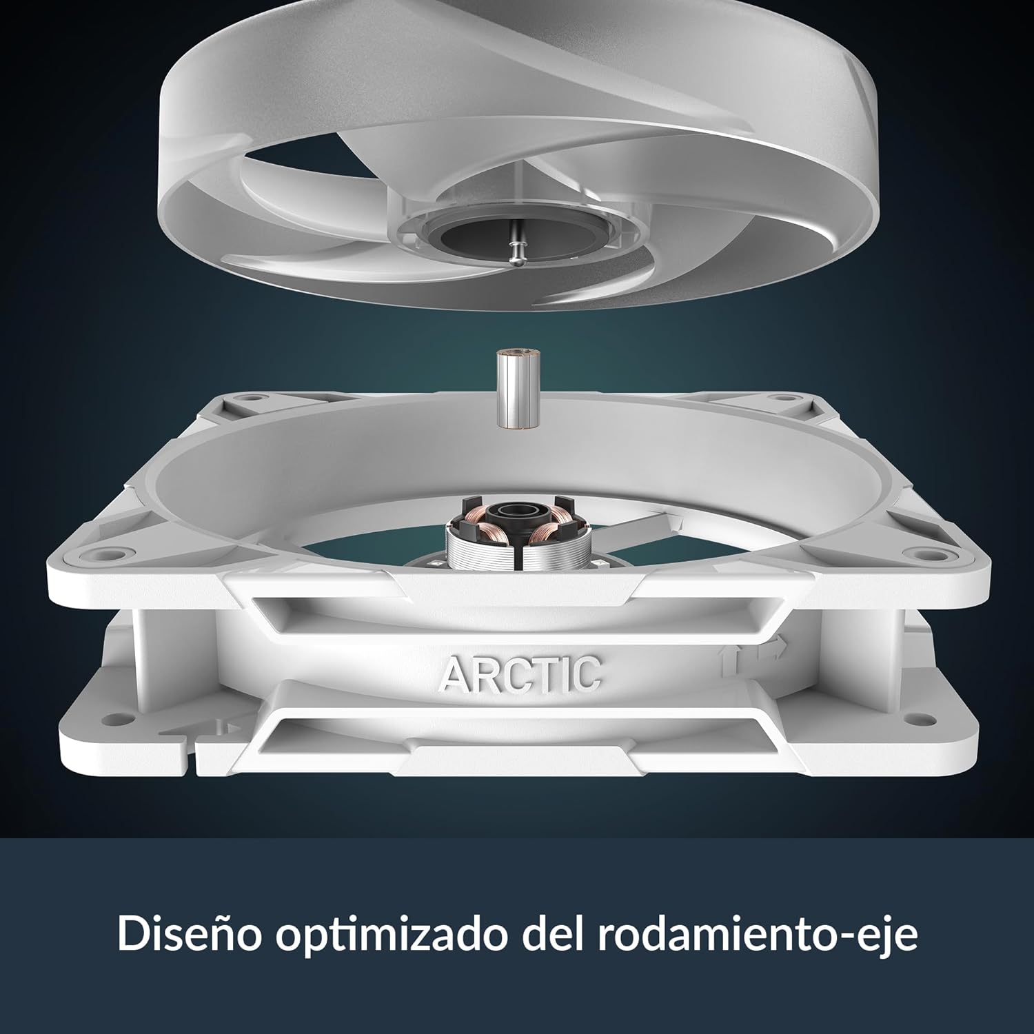 Ventoinha Arctic P12 Pro Reverse A-RGB/ 12cm/ Branco - Imagem 6