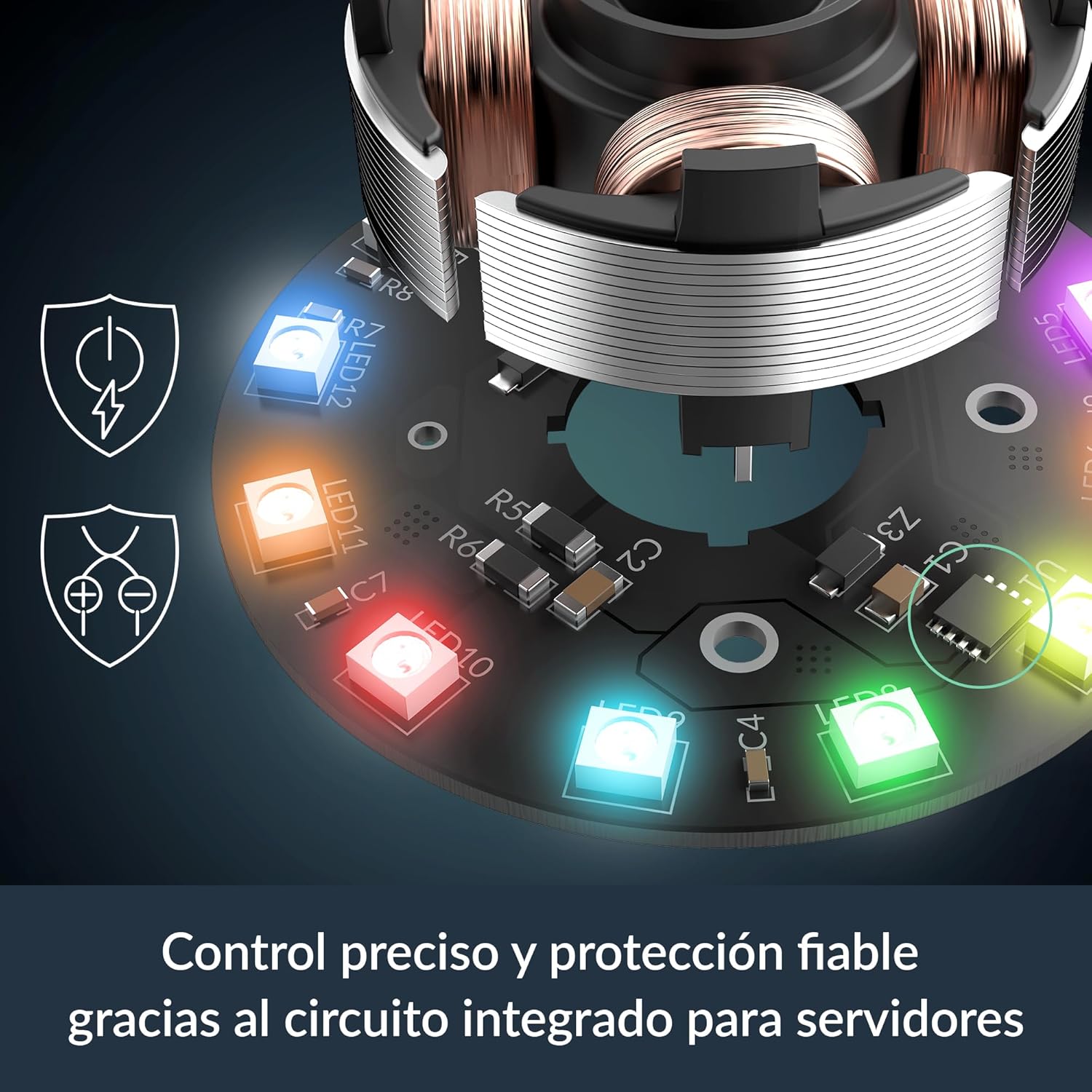 Pack de 3 Ventoinhas Arctic P12 Pro Reverse A-RGB/ 12cm/ Branco - Imagem 8