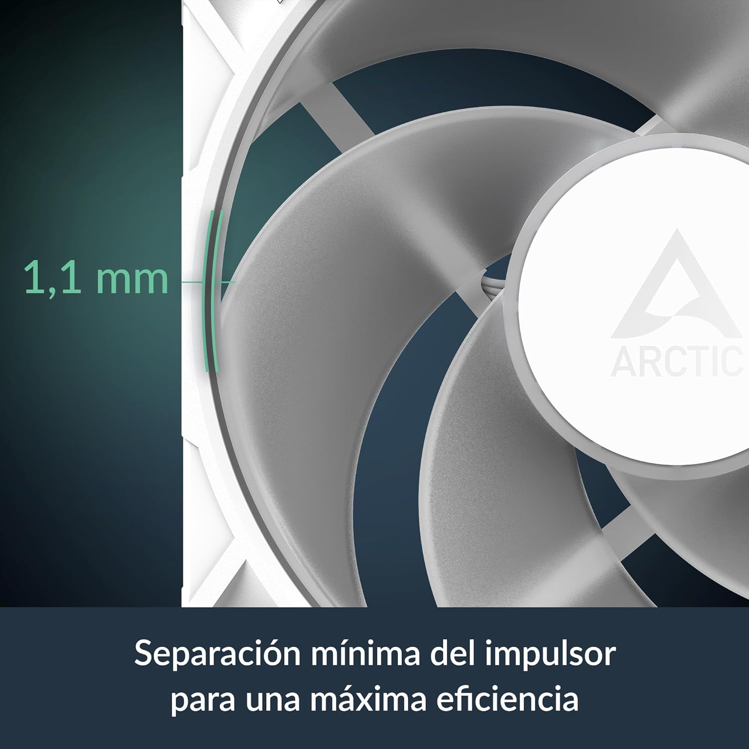 Pack de 3 Ventoinhas Arctic P12 Pro Reverse A-RGB/ 12cm/ Branco - Imagem 5