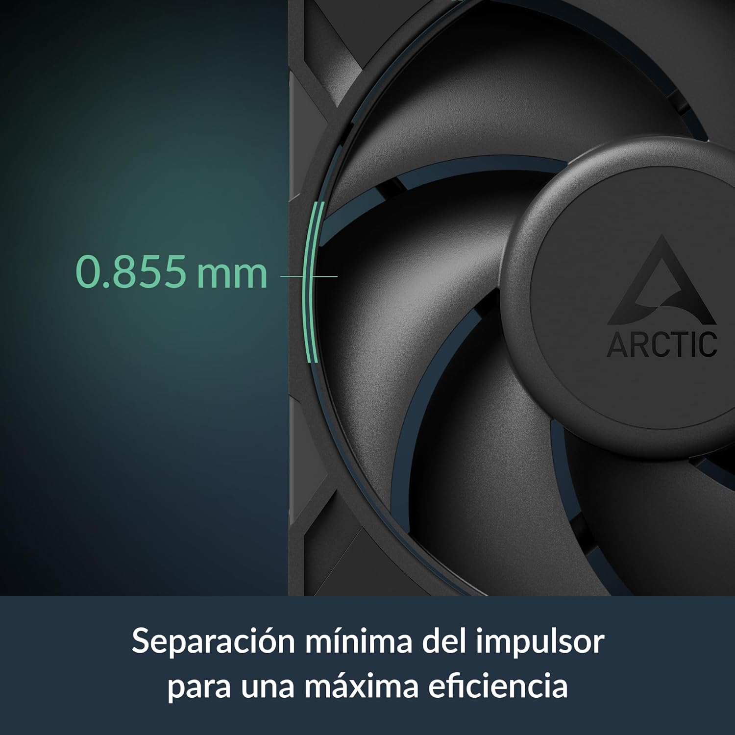 Ventilador Arctic P12 Pro LN 120mm Low Noise Preto - Imagem 6