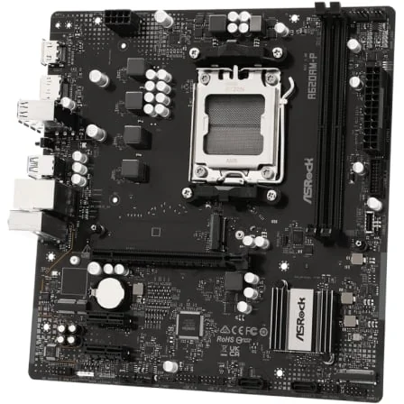 Motherboard ASROCK A620AM-P Socket AM5 DDR5 PCIe 4.0 Micro ATX USB-C - Imagem 4