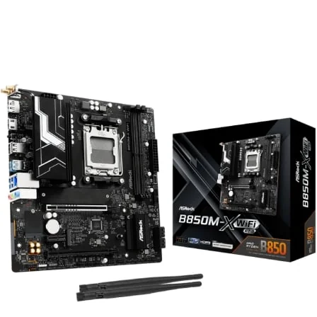 Motherboard ASRock B850M-X WiFi R2.0 Socket AM5 DDR5 PCIe 5.0 Micro ATX