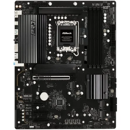 Motherboard ASROCK Z890 PRO-A Socket 1851 Intel Core Ultra DDR5 PCIe 5.0 - Imagem 2