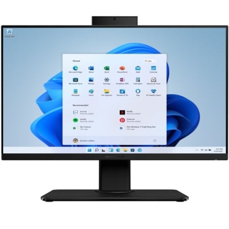 Computador All-in-One ASUS ExpertCenter P600 23.8" AMD Ryzen AI 7 350 16GB 512GB SSD Win11 Pro Preto