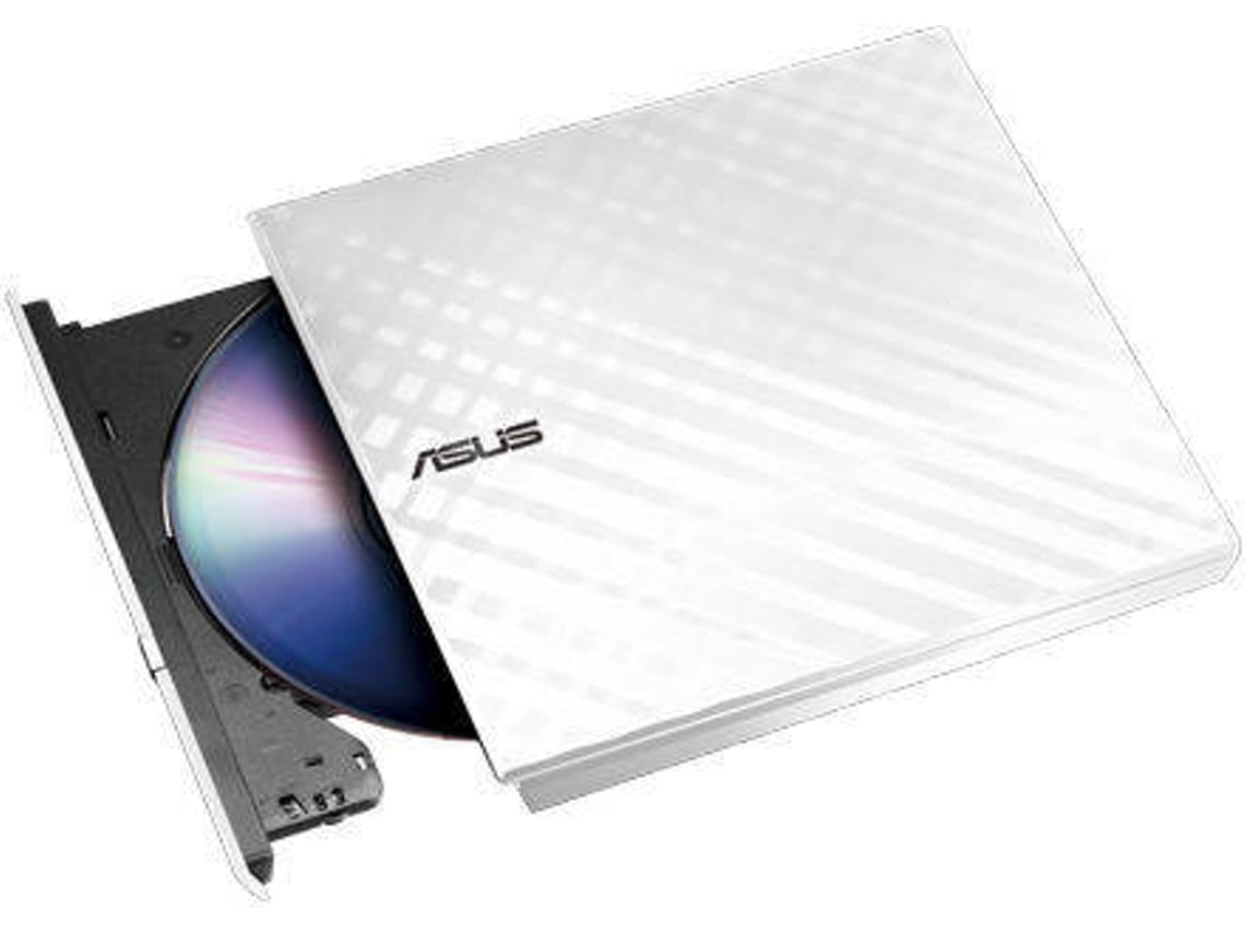 Gravador Externo CD/DVD Asus SDRW-08DS2S-U Lite/ Branco - Imagem 2