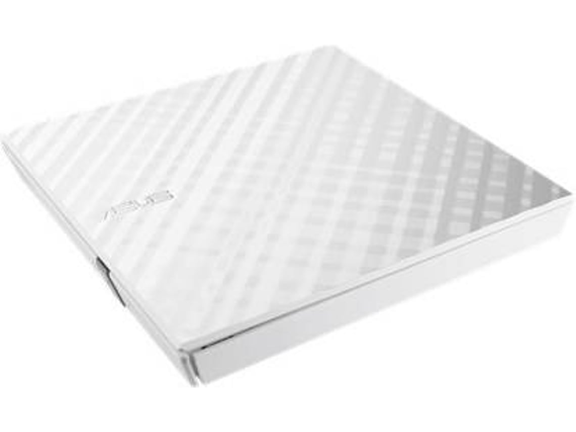 Gravador Externo CD/DVD Asus SDRW-08DS2S-U Lite/ Branco