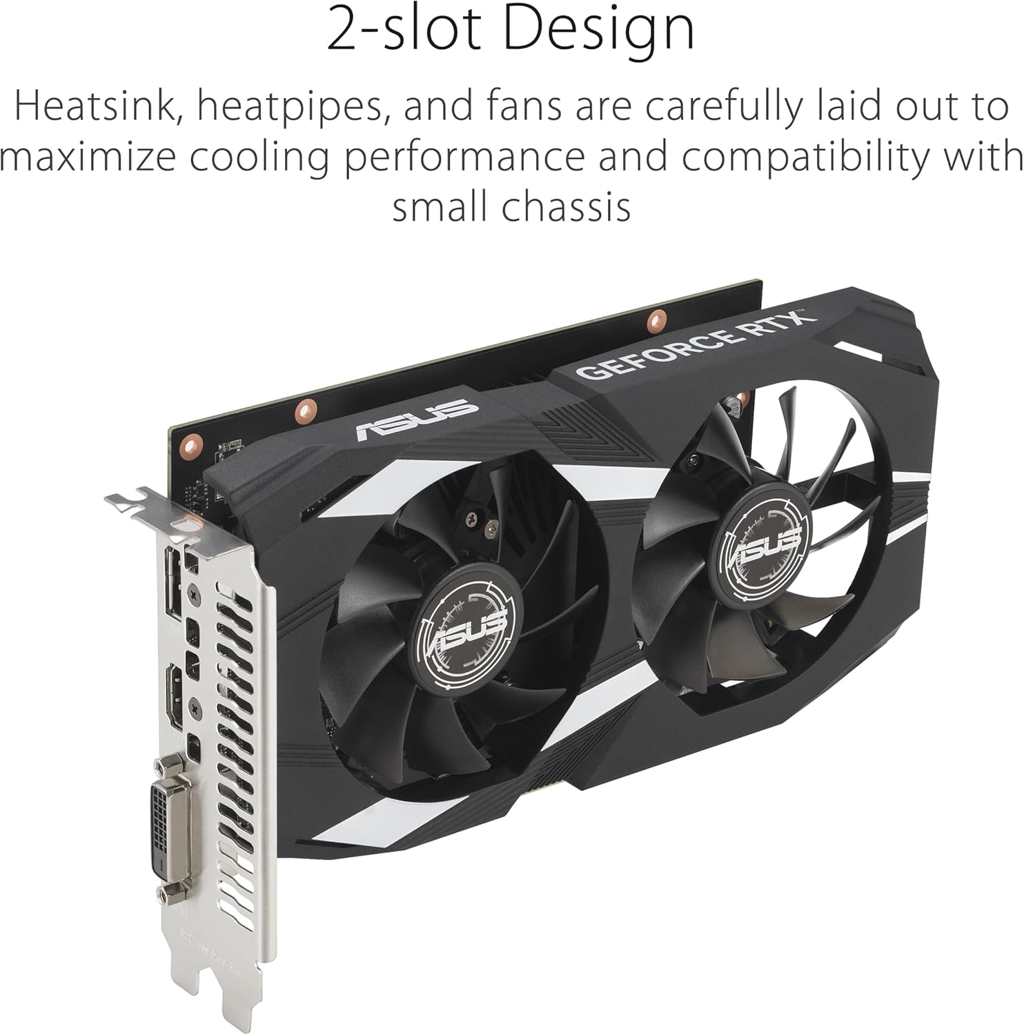 Placa Gráfica Asus Dual GeForce RTX 3050 OC Edition/ 6GB GDDR6 - Imagem 3
