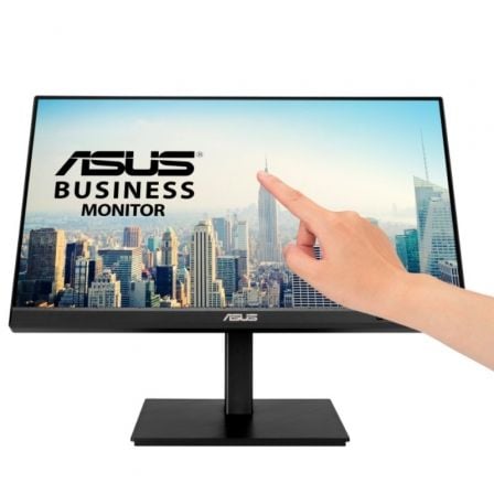 Monitor Profissional Tátil Asus BE24ECSBT 23.8"/ Full HD/ Multimédia/ Ajustável em altura/ Preto