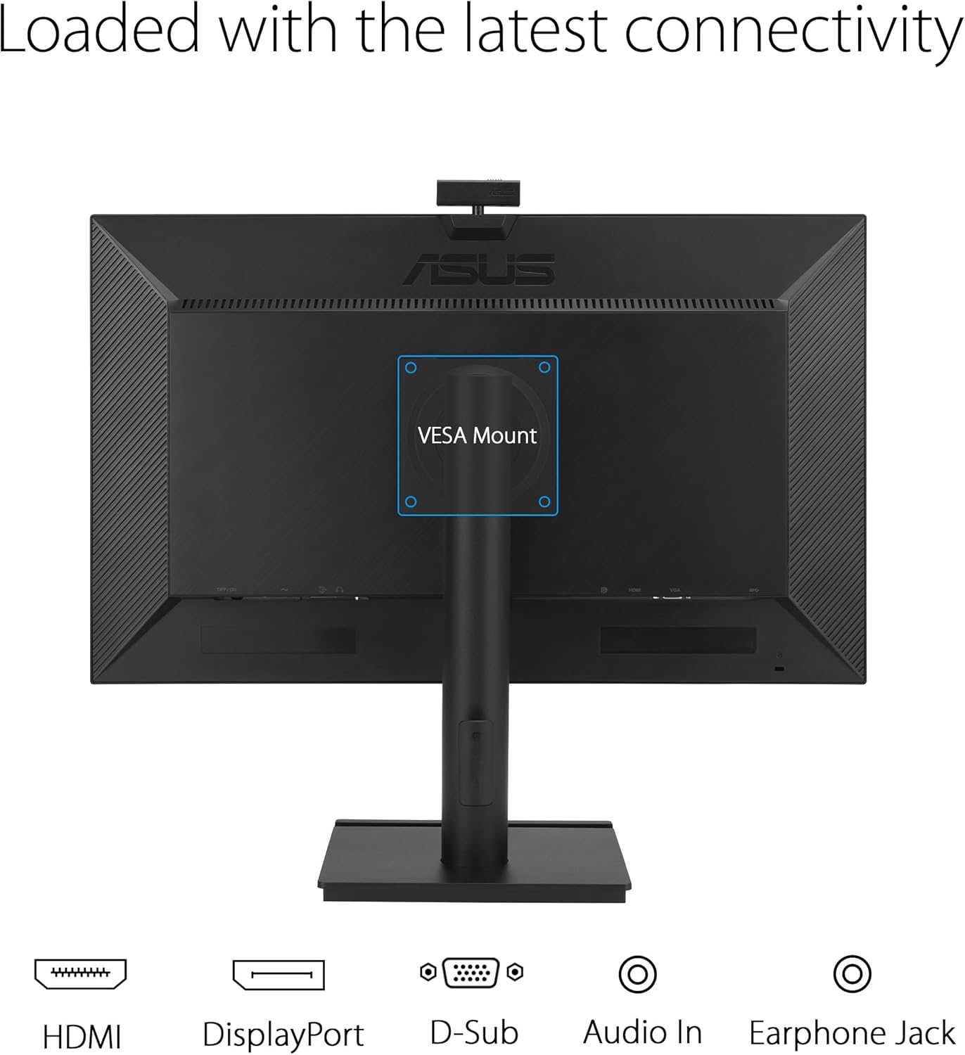 Monitor Profissional Asus BE279QFK 27"/ Full HD/ Webcam/ Multimédia/ Regulável em altura/ Preto - Imagem 6