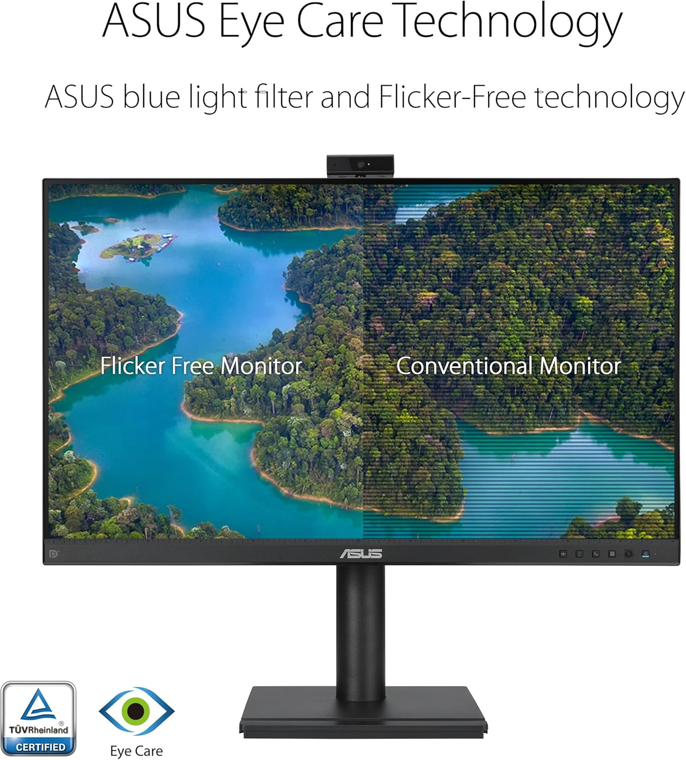 Monitor Profissional Asus BE279QFK 27"/ Full HD/ Webcam/ Multimédia/ Regulável em altura/ Preto - Imagem 5