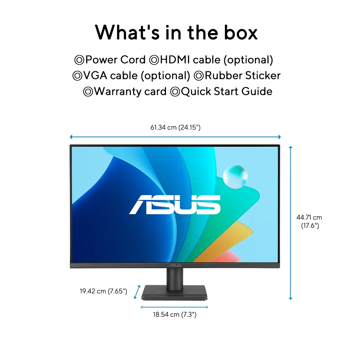 Monitor Gaming Asus VA249HG 23.8"/ Full HD/ 1ms/ 120Hz/ IPS/ Preto - Imagem 7