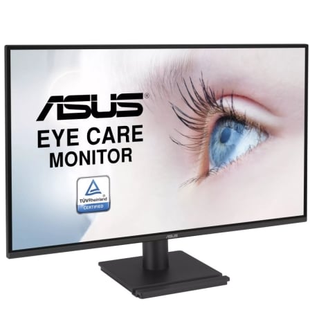 Monitor ASUS VA27AQ 27" QHD IPS 75Hz 1ms MPRT 99% sRGB Colunas HDMI DisplayPort VGA Preto - Imagem 3