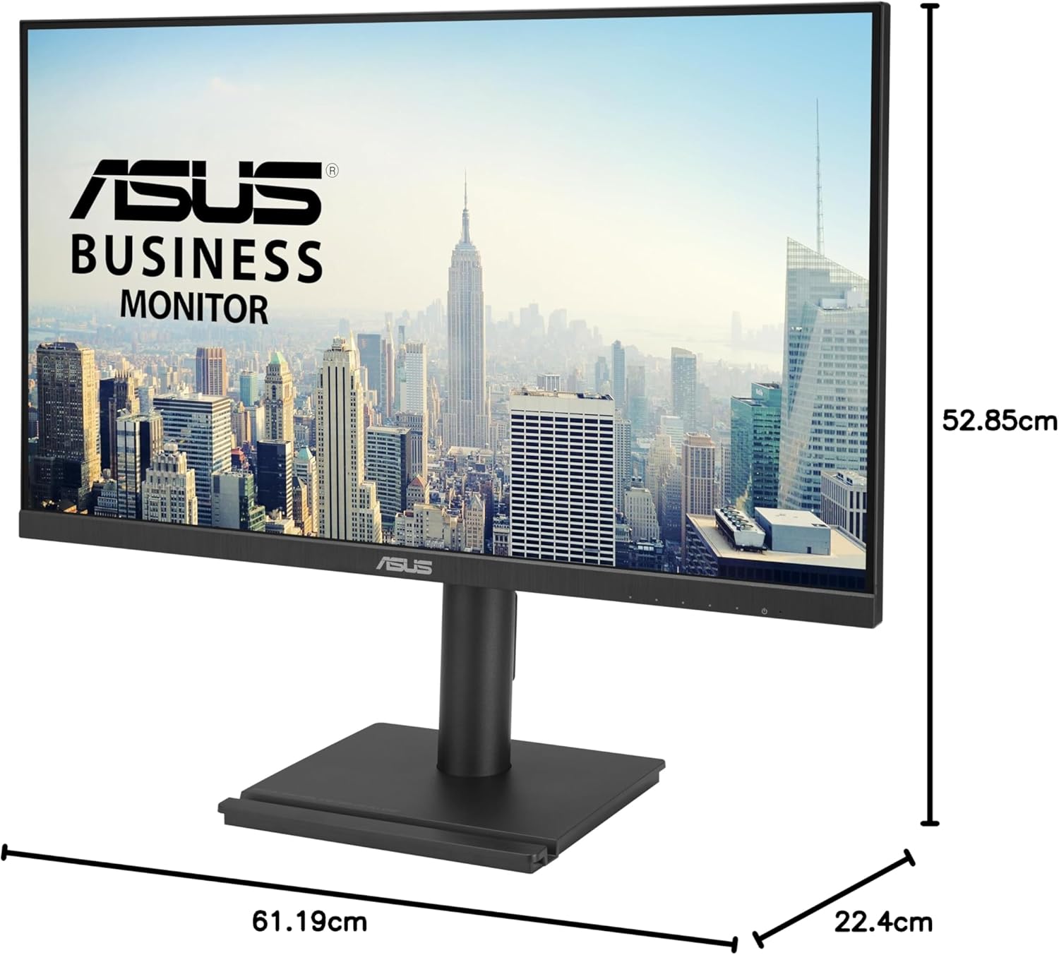 Monitor Profissional Asus VA27DQFS 27"/ Full HD/ Multimédia/ Regulável em altura/ Preto - Imagem 8