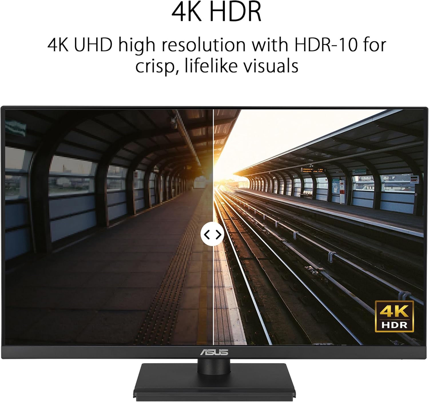 Monitor Profissional Asus VA27UCPS 27"/ 4K/ Multimédia/ Ajustável em altura/ Preto - Imagem 4
