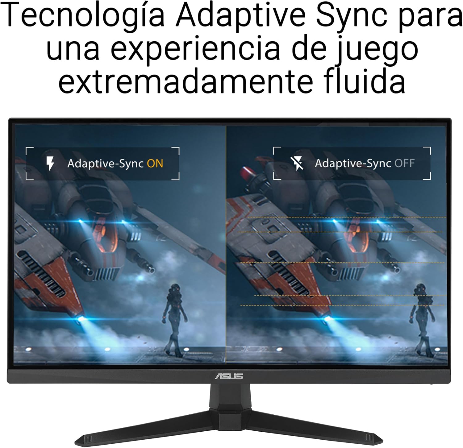 Monitor Gaming Asus TUF Gaming VG279QE5A 27"/ Full HD/ 1ms/ 144Hz/ IPS/ Multimédia/ Ajustável em Altura/ Preto - Imagem 4