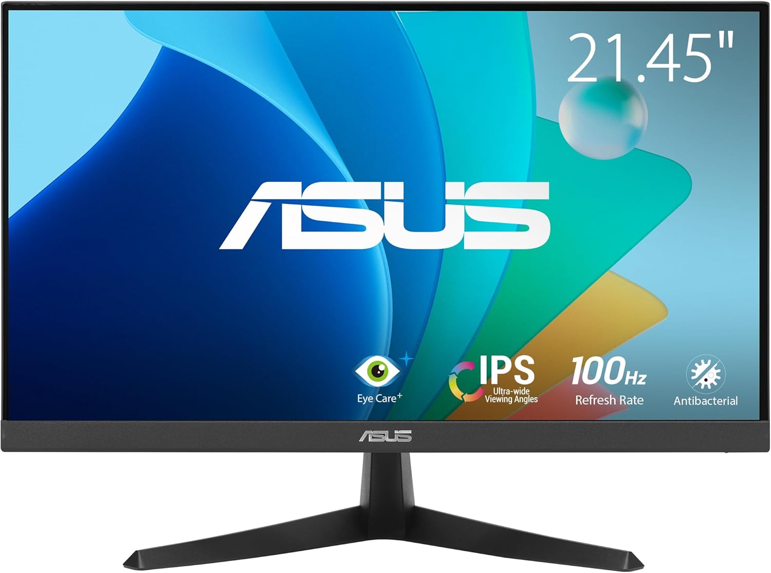 Monitor Gaming Asus VY229HF 21.45"/ Full HD/ 1ms/ 100Hz/ IPS/ Preto