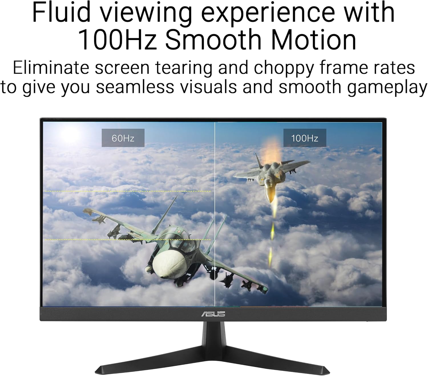 Monitor Gaming Asus VY229HF 21.45"/ Full HD/ 1ms/ 100Hz/ IPS/ Preto - Imagem 3