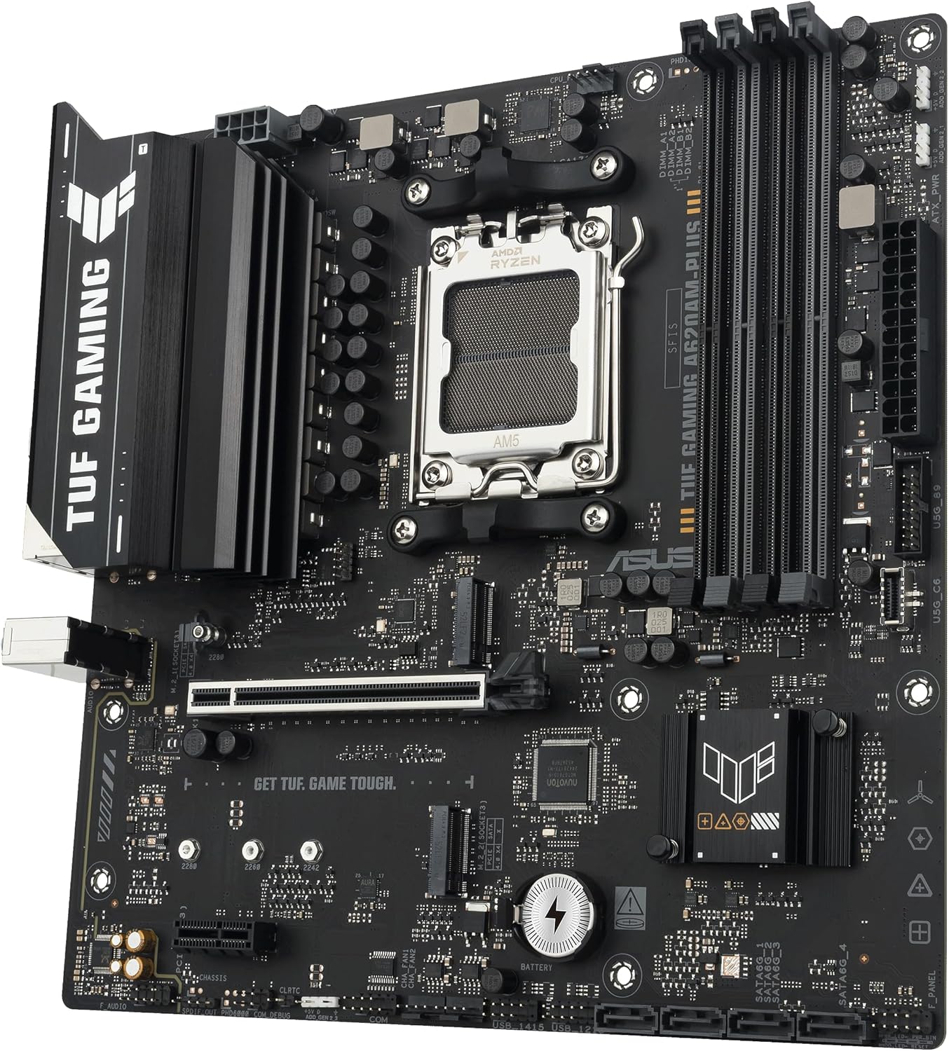 Motherboard Asus A620AM-A-CSM Socket AM5/ DDR5/ PCIe 4.0/ Micro ATX - Imagem 2