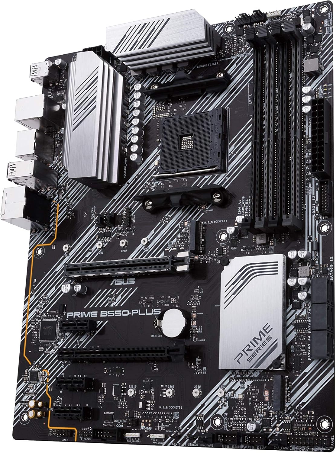 Motherboard Asus Prime B550-PLUS Socket AM4/ DDR4/ PCIe 4.0 - Imagem 6