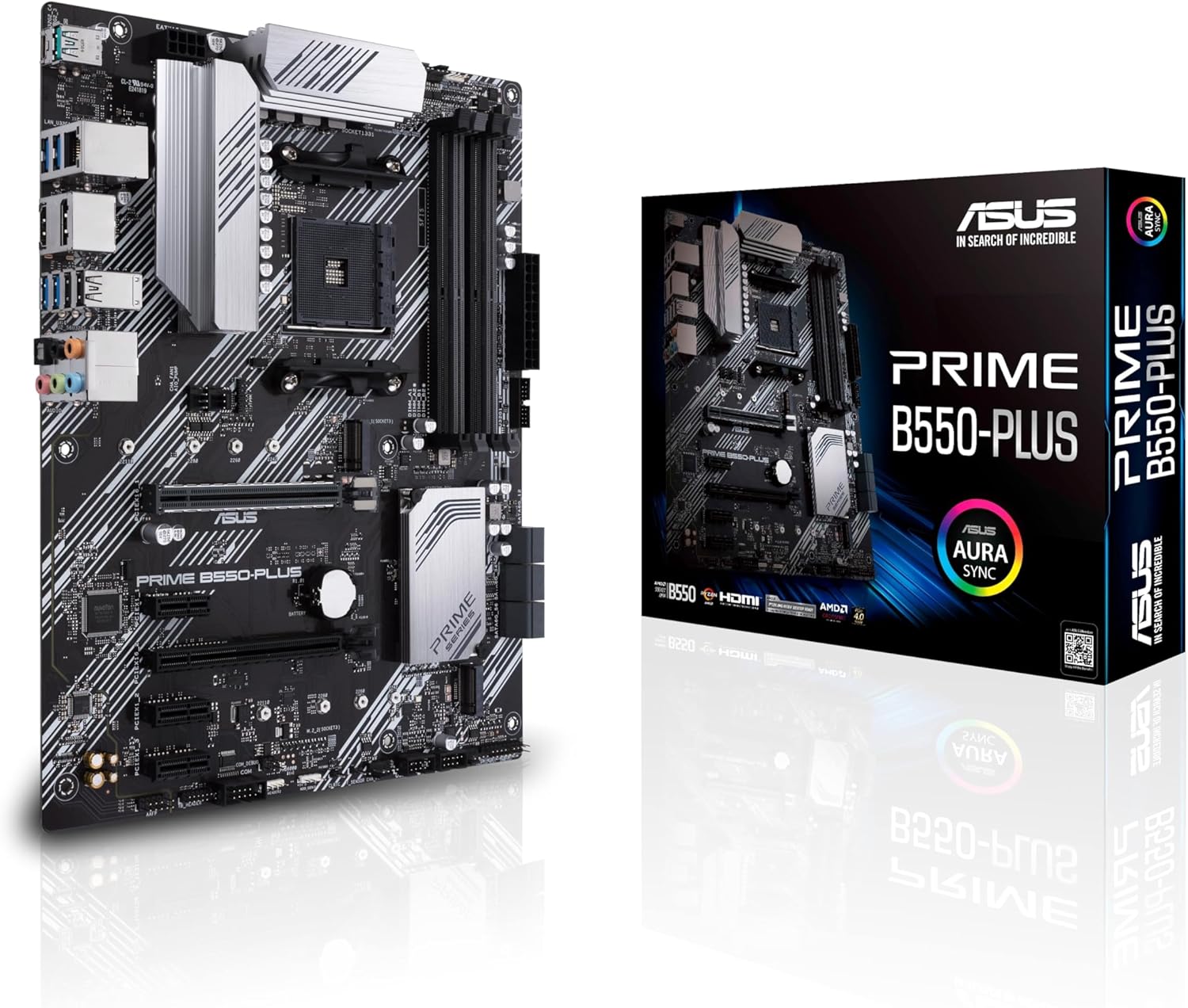 Motherboard Asus Prime B550-PLUS Socket AM4/ DDR4/ PCIe 4.0