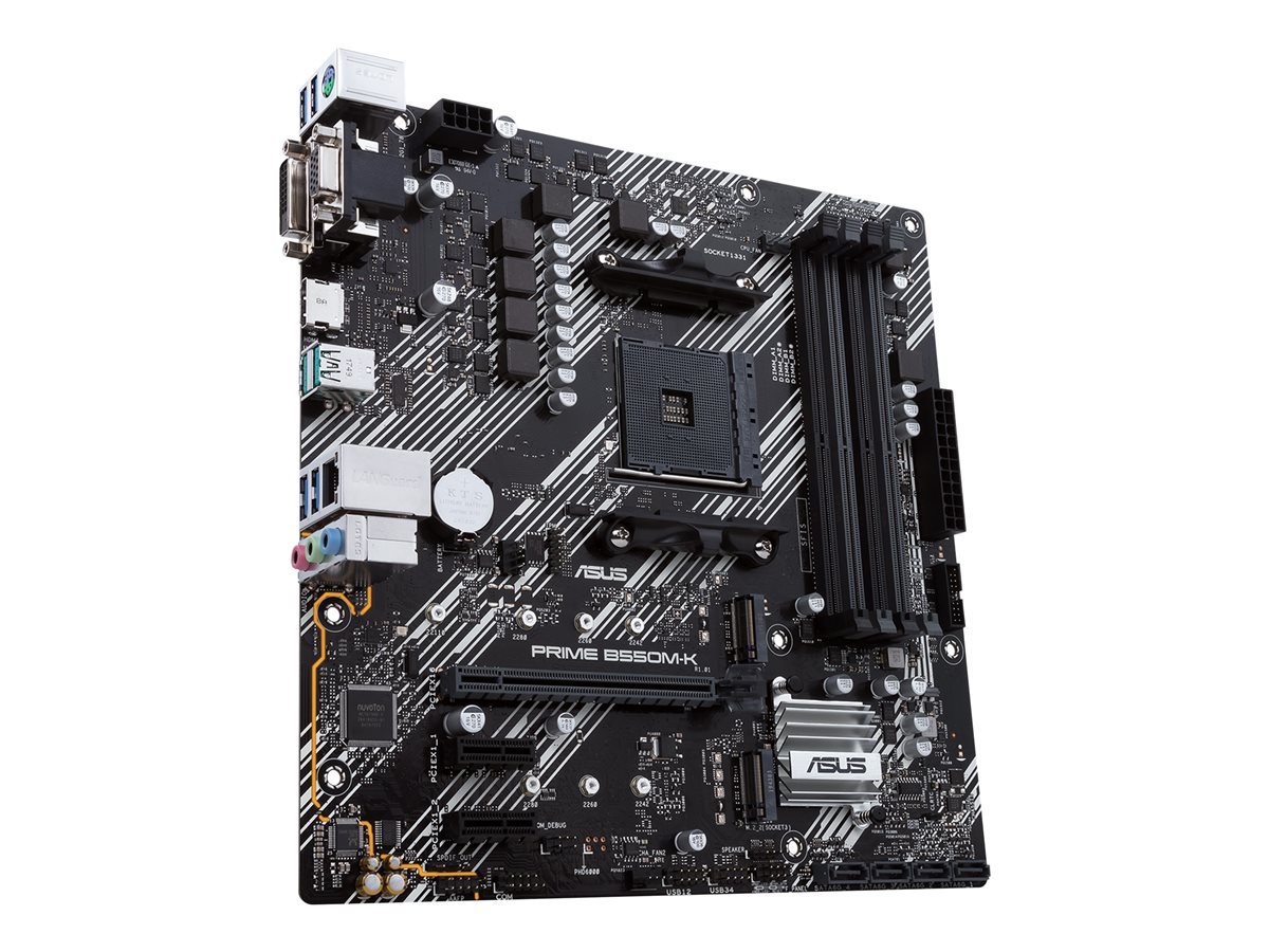 Motherboard Asus Prime B550M-K Socket AM4/ DDR4/ PCIe 4.0/ Micro ATX