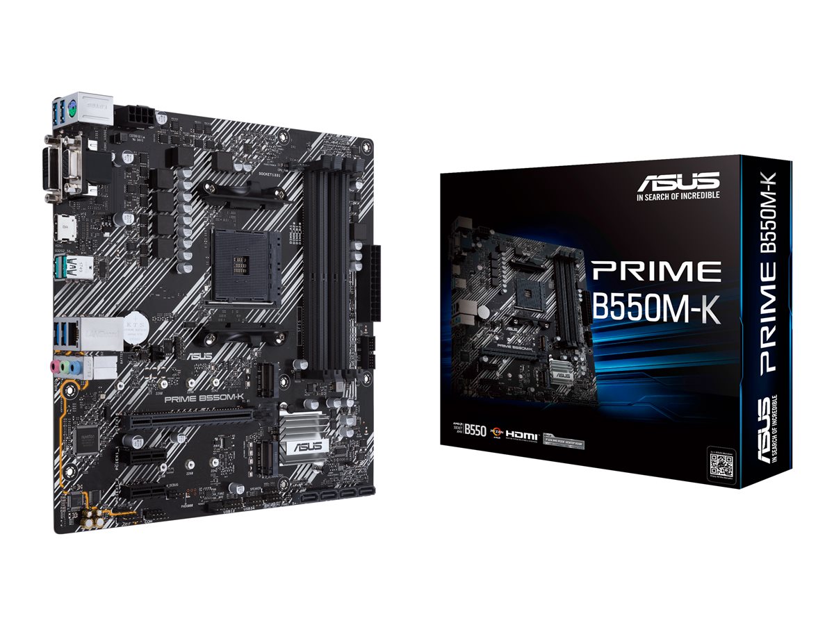 Motherboard Asus Prime B550M-K Socket AM4/ DDR4/ PCIe 4.0/ Micro ATX - Imagem 6
