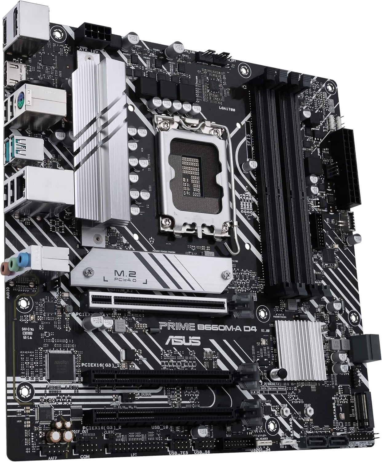 Motherboard Asus Prime B660M-A D4-CSM/ Socket 1700/ DDR4/ PCIe 4.0/ Micro ATX - Imagem 3