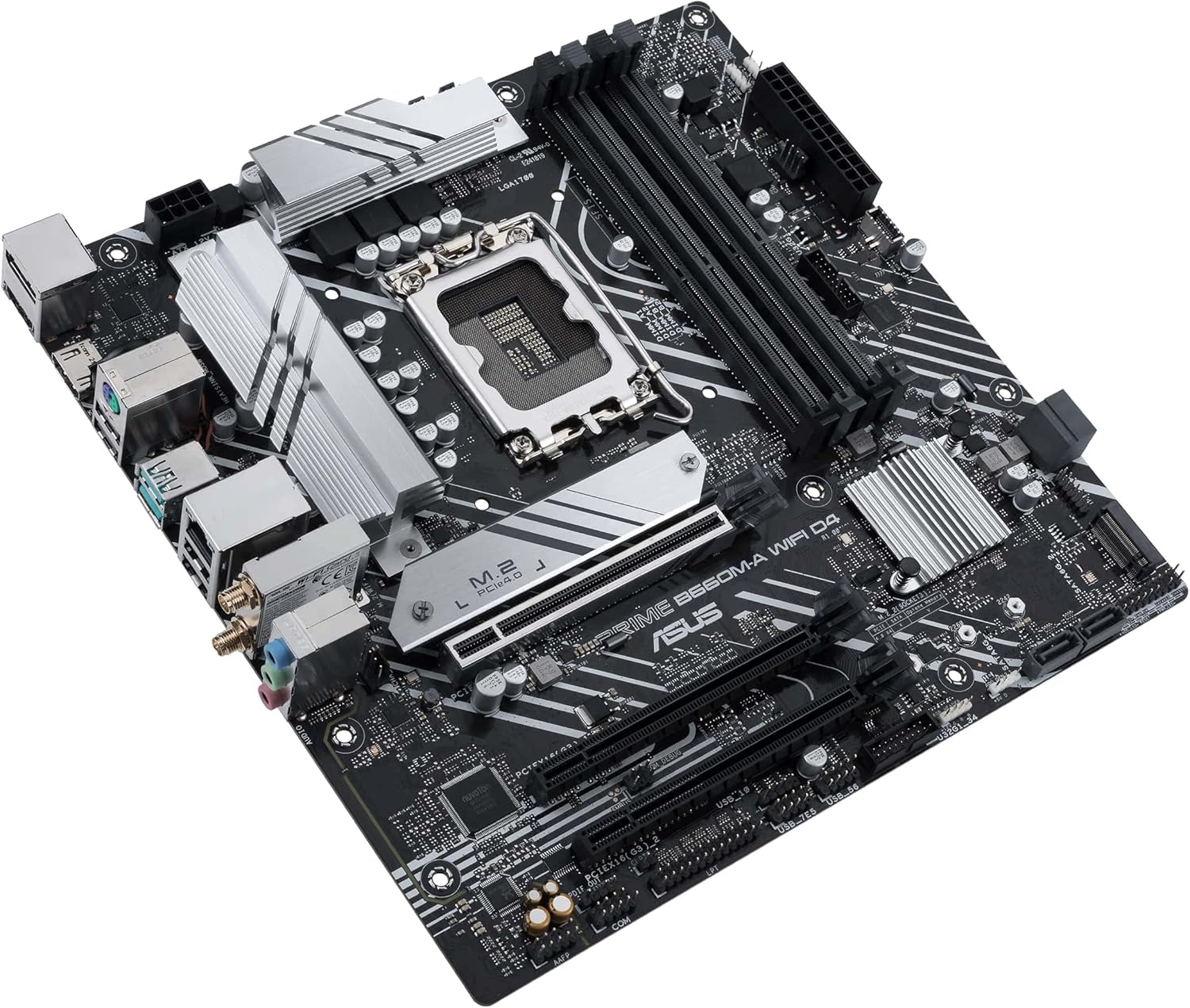 Motherboard Asus Prime B660M-A D4-CSM/ Socket 1700/ DDR4/ PCIe 4.0/ Micro ATX - Imagem 4