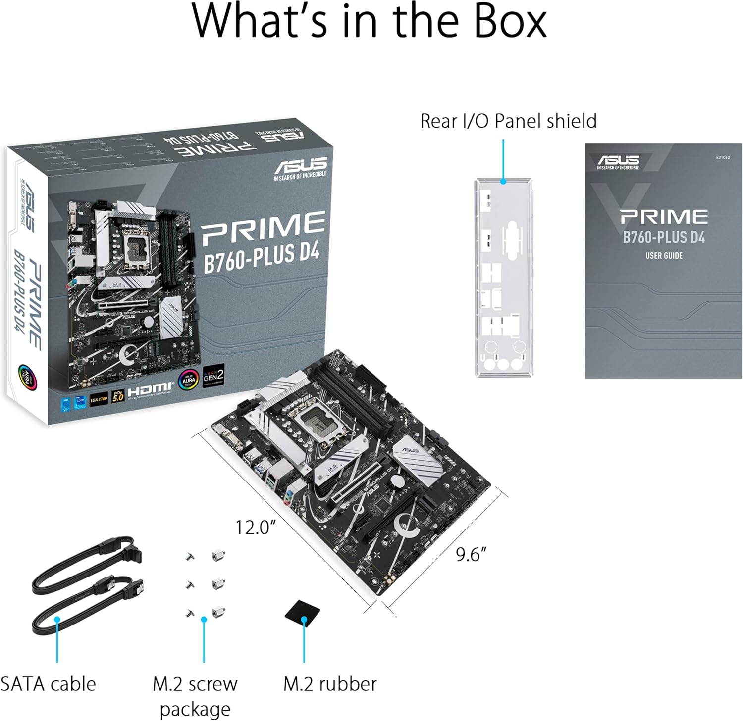 Motherboard Asus PRIME B760-PLUS D4 Socket 1700/ DDR4/ PCIe 5.0 - Imagem 6