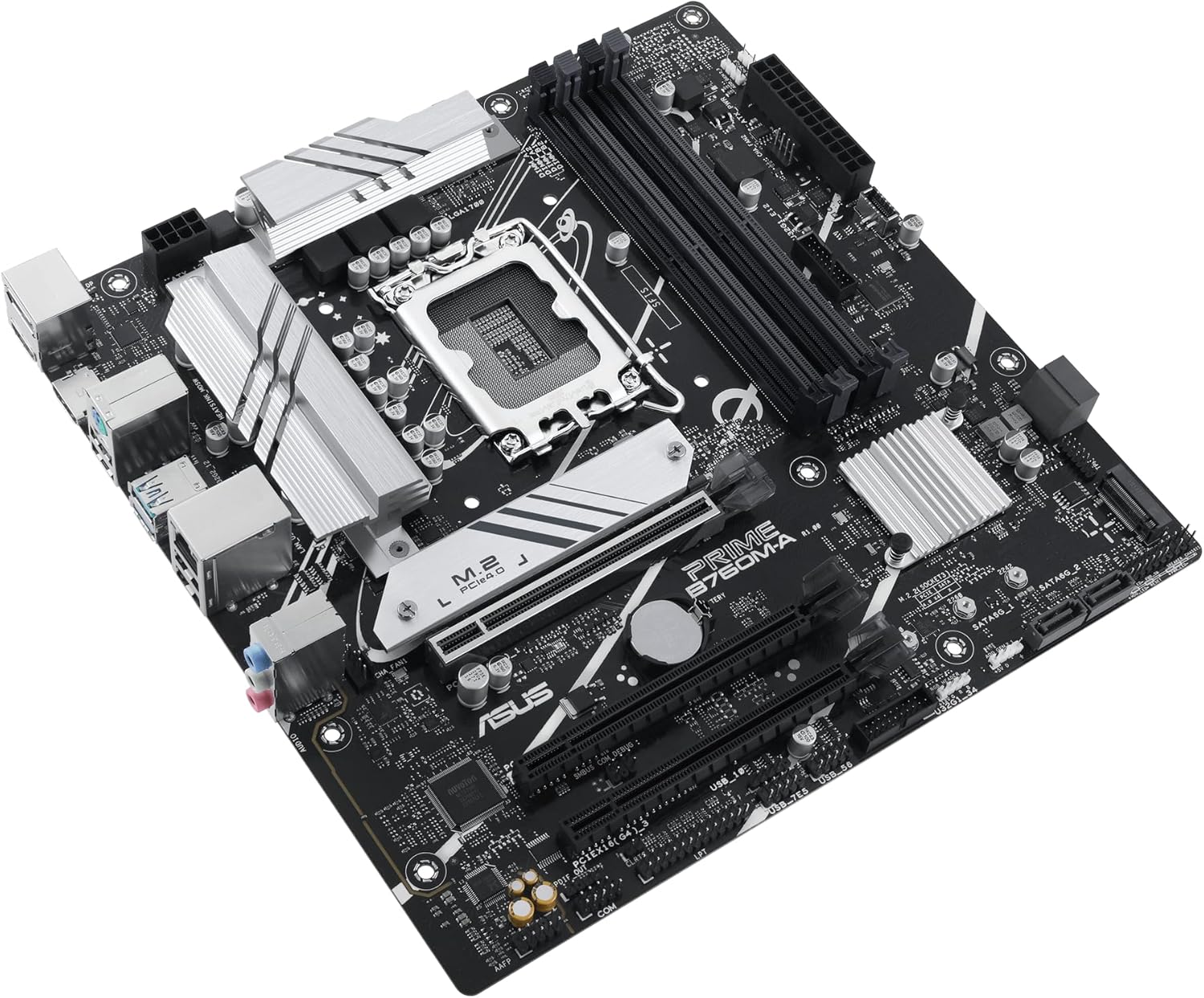 Motherboard Asus PRIME B760M-A-CSM Socket 1700/ DDR5/ PCIe 4.0/ Micro ATX - Imagem 5