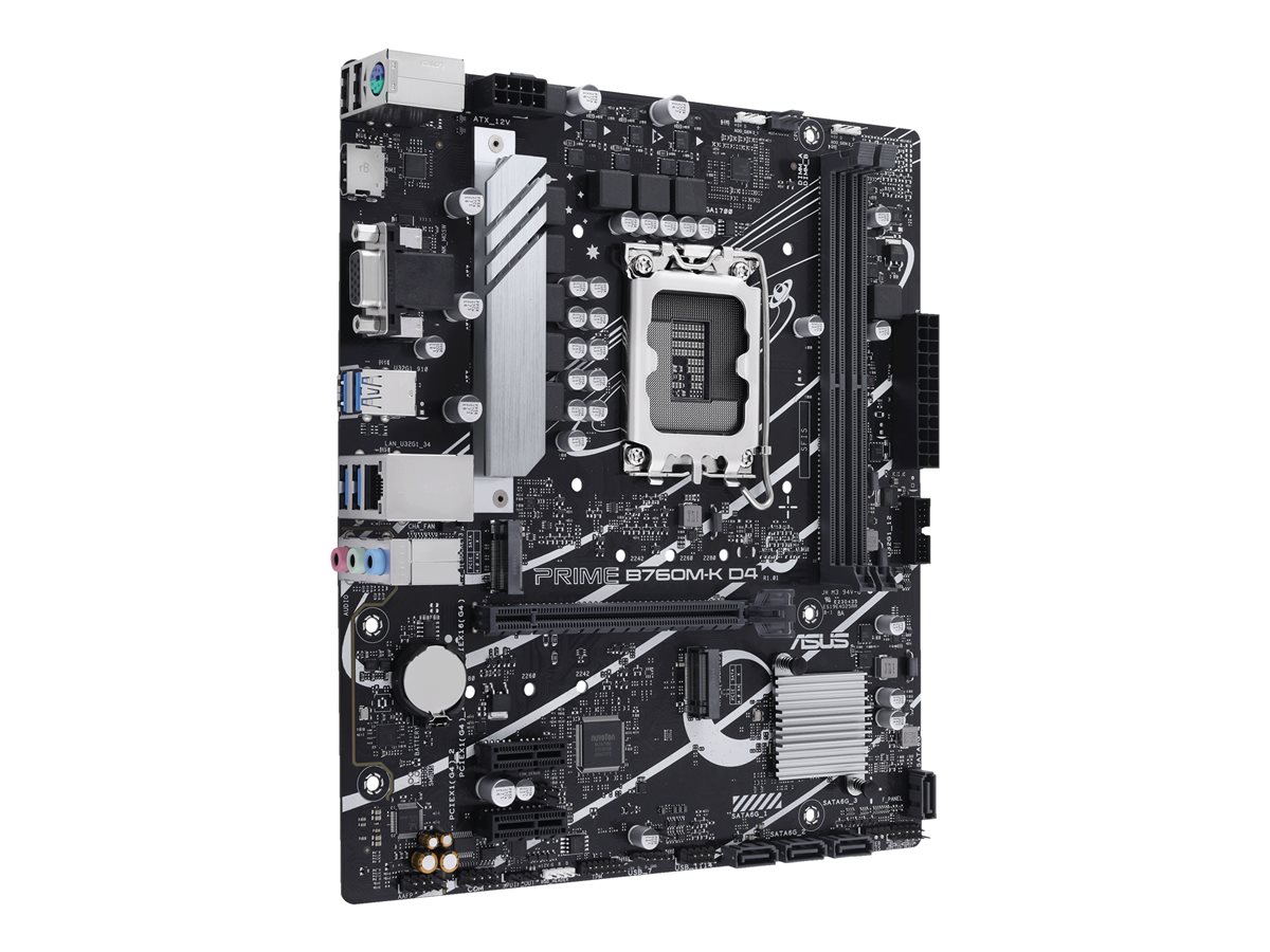Motherboard Asus PRIME B760M-K D4 Socket 1700/ DDR4/ PCIe 4.0/ Micro ATX