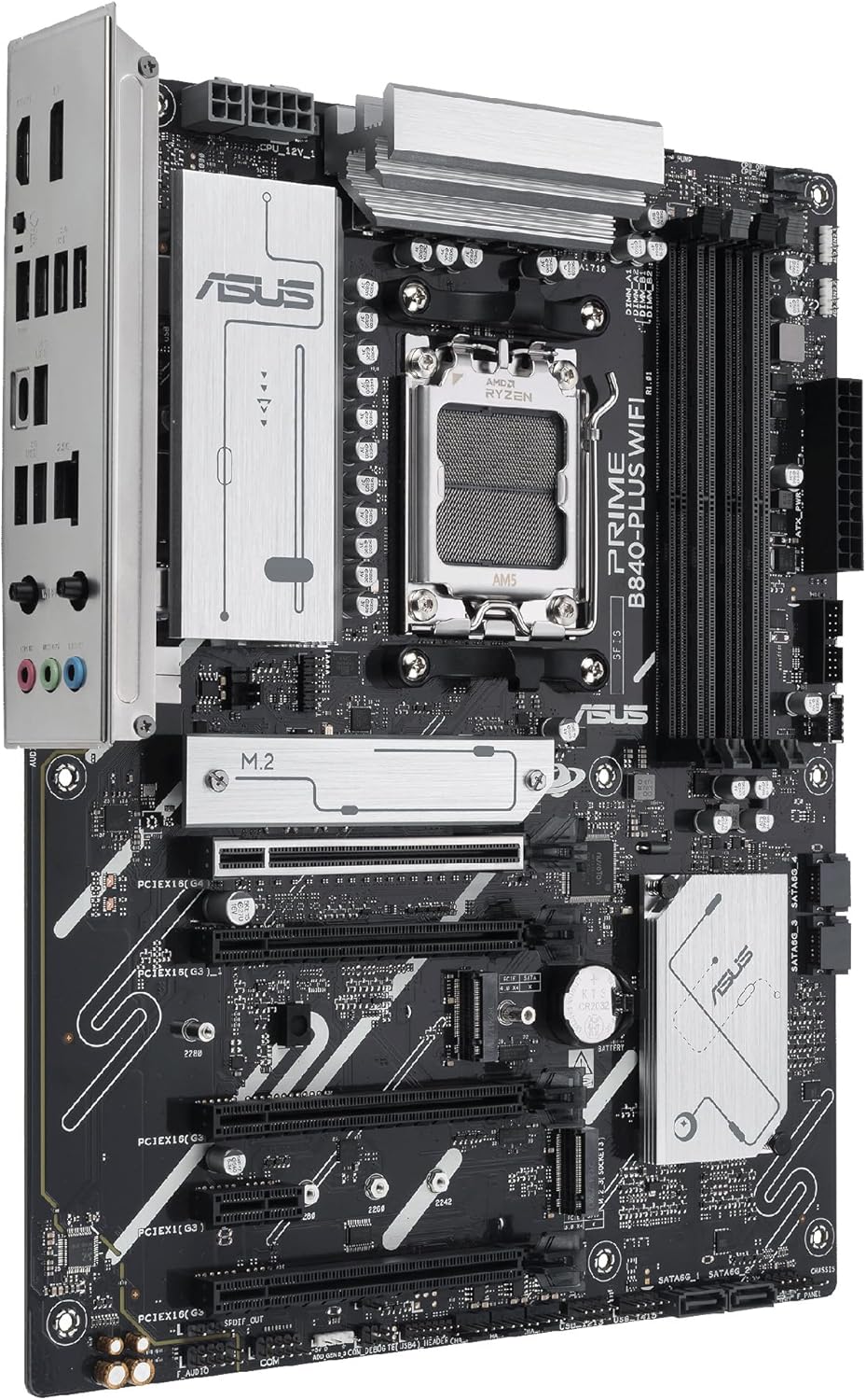 Motherboard Asus PRIME B840-PLUS WIFI Socket AM5/ DDR5/ PCIe 4.0 - Imagem 4