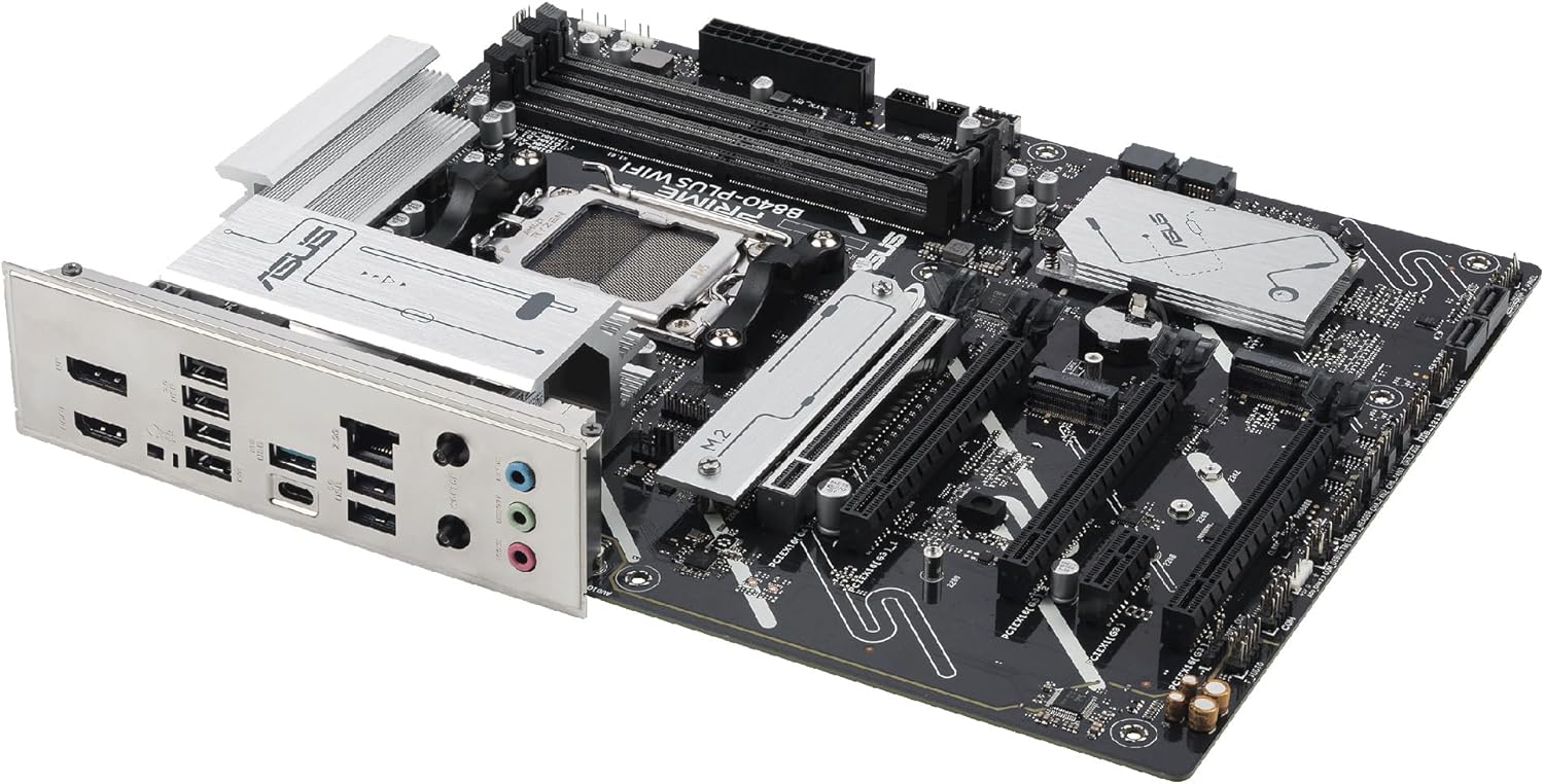 Motherboard Asus PRIME B840-PLUS WIFI Socket AM5/ DDR5/ PCIe 4.0 - Imagem 9