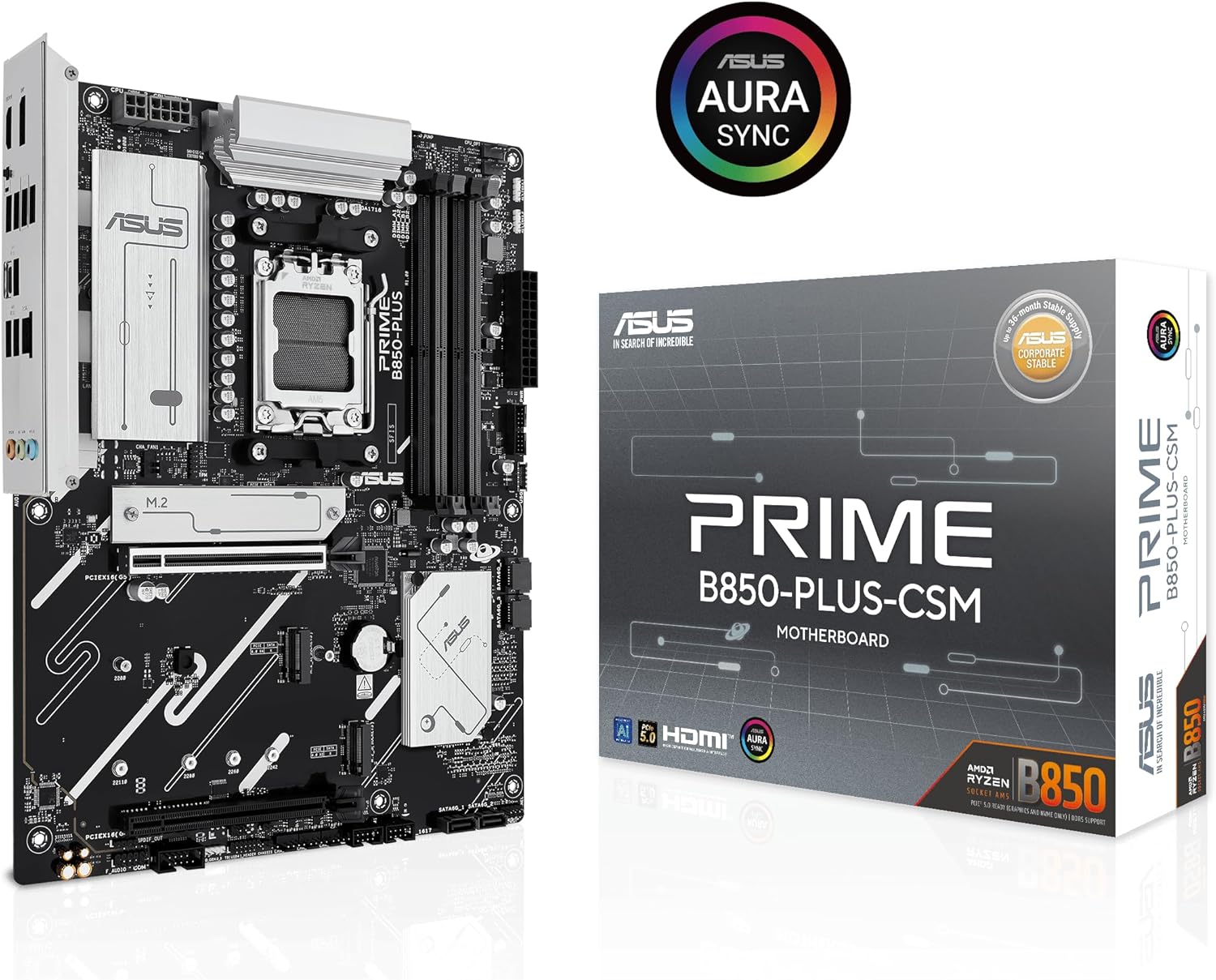 Motherboard Asus PRIME B850-PLUS-CSM Socket AM5/ DDR5/ PCIe 5.0 - Imagem 9