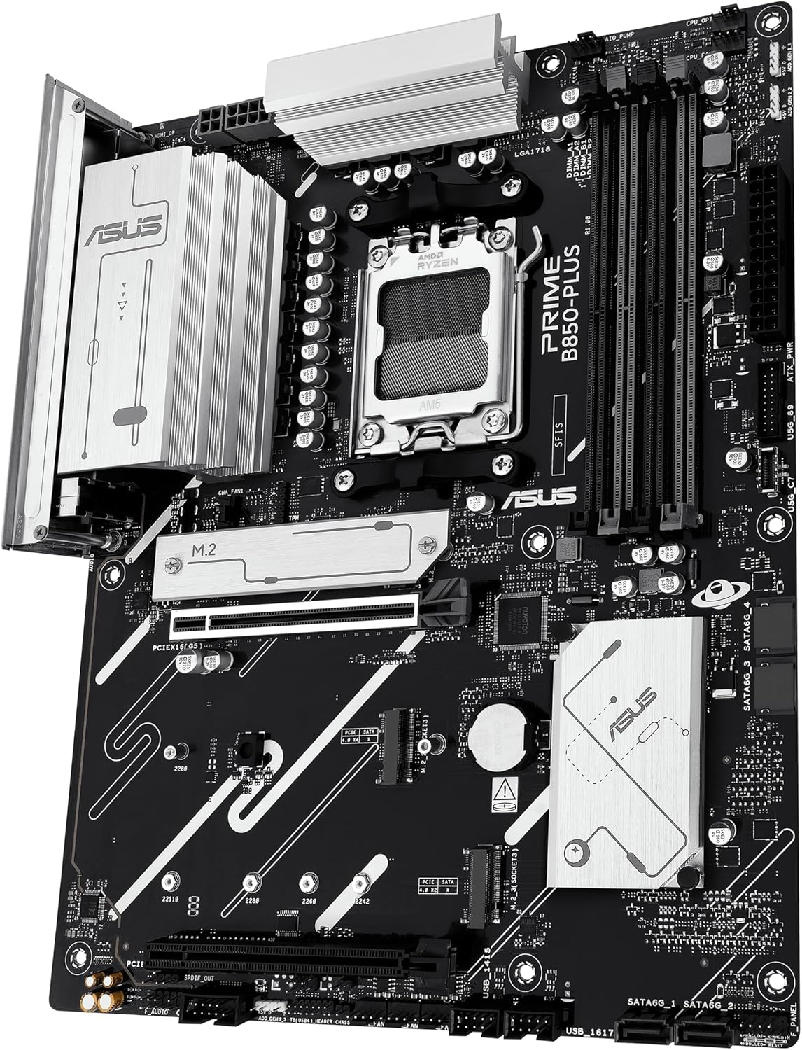 Motherboard Asus PRIME B850-PLUS-CSM Socket AM5/ DDR5/ PCIe 5.0 - Imagem 5