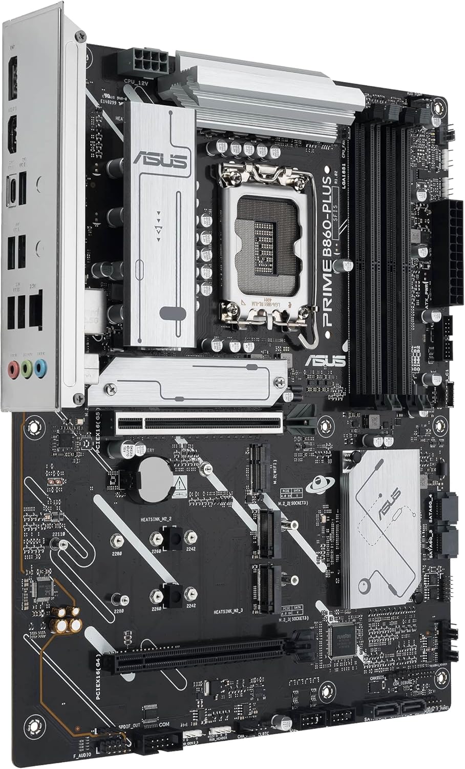 Motherboard Asus PRIME B860-PLUS CSM Socket 1851/ DDR5/ PCIe 5.0 - Imagem 3