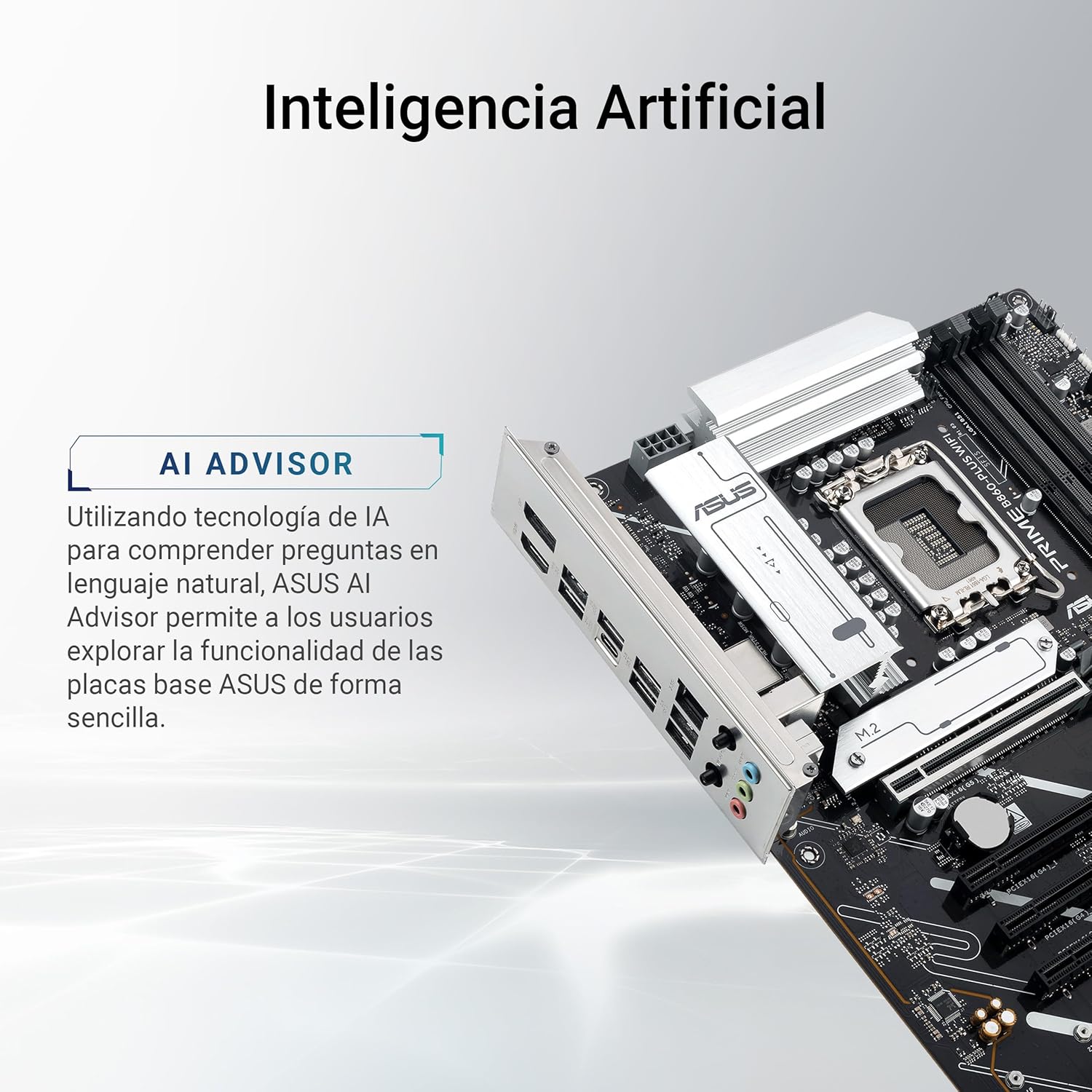 Motherboard Asus PRIME B860-PLUS WIFI Socket 1851/ DDR5/ PCIe 5.0 - Imagem 3