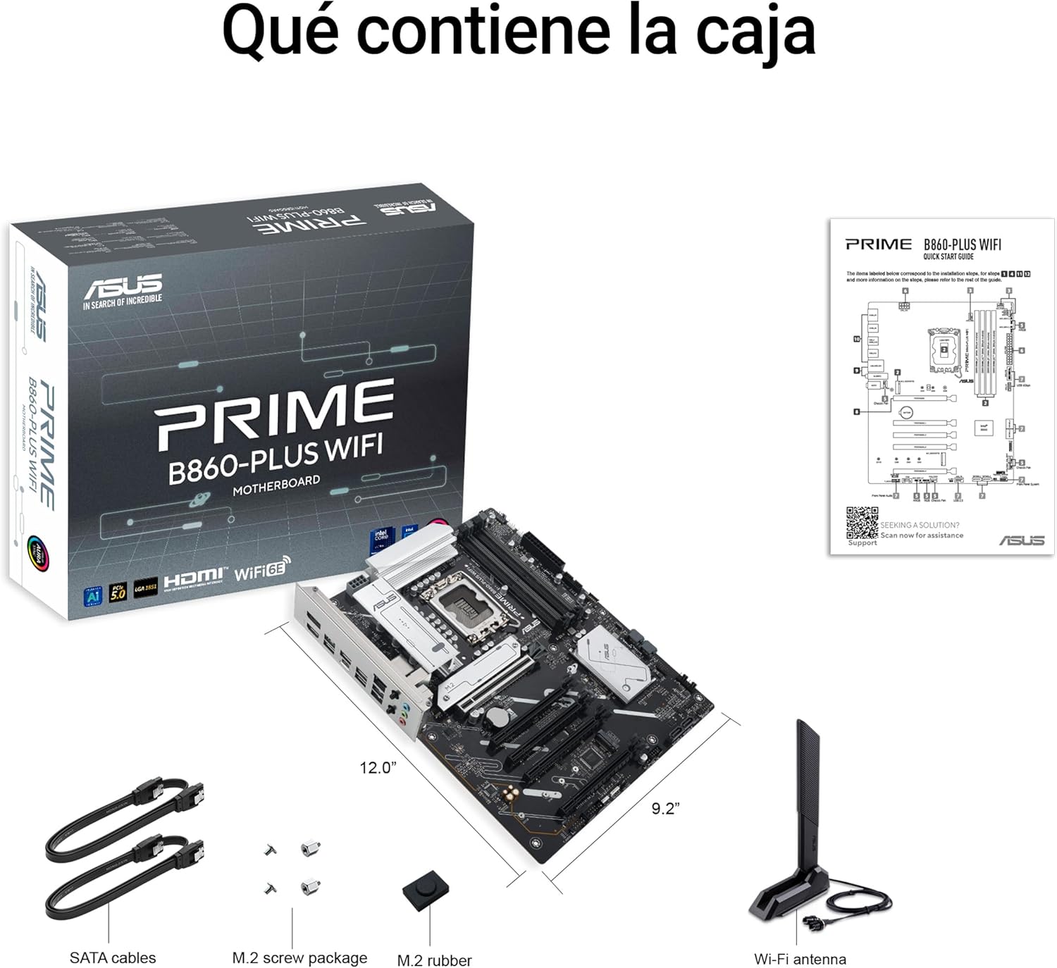 Motherboard Asus PRIME B860-PLUS WIFI Socket 1851/ DDR5/ PCIe 5.0 - Imagem 7