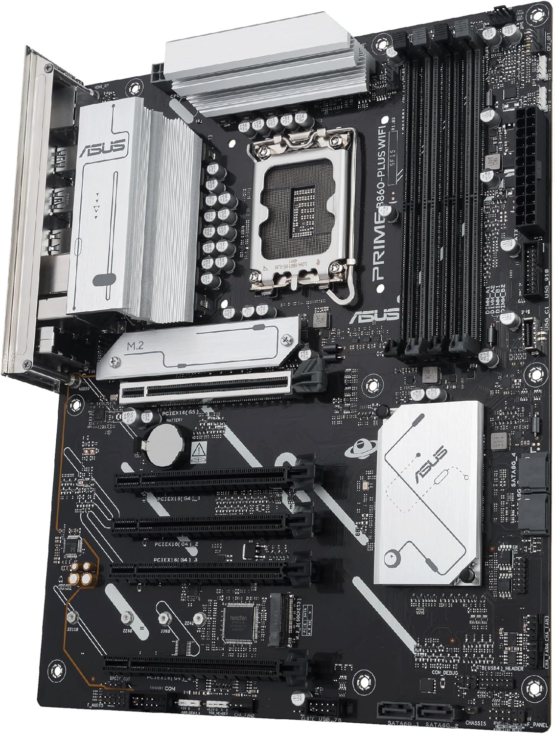 Motherboard Asus PRIME B860-PLUS WIFI Socket 1851/ DDR5/ PCIe 5.0 - Imagem 11