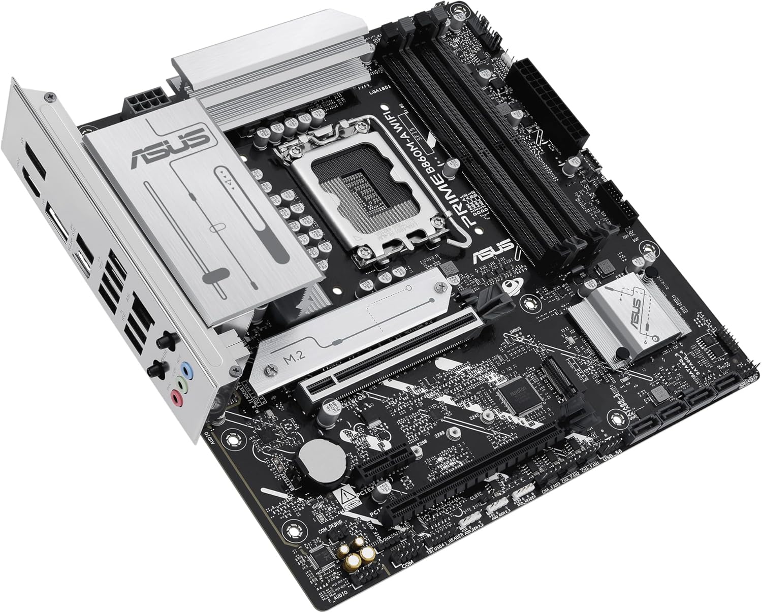 Motherboard Asus PRIME B860M-A WIFI Socket 1851/ DDR5/ PCIe 5.0/ Micro ATX - Imagem 7